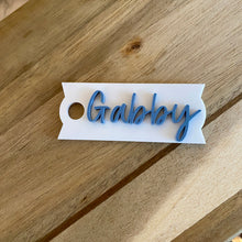 Load image into Gallery viewer, Personalized Stanley Tumbler Topper Name Plate
