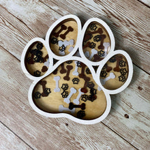 Load image into Gallery viewer, Paw Print Shaker | Paw Print Decoration
