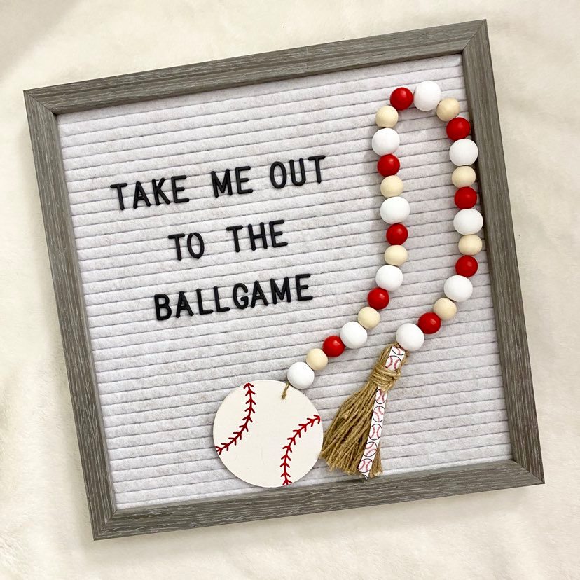 Baseball Garland