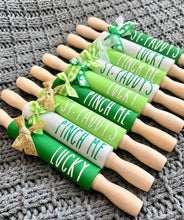 Load image into Gallery viewer, St. Paddy&#39;s Mini Rolling Pin
