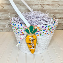 Load image into Gallery viewer, Carrot Personalized Easter Basket Tag
