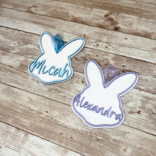 Load image into Gallery viewer, Personalized Easter Bunny Basket Tags
