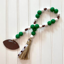 Load image into Gallery viewer, Football Wood Bead Garland
