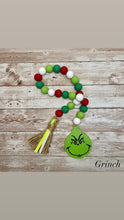 Load image into Gallery viewer, Winter &amp; Christmas Wood Bead Garland
