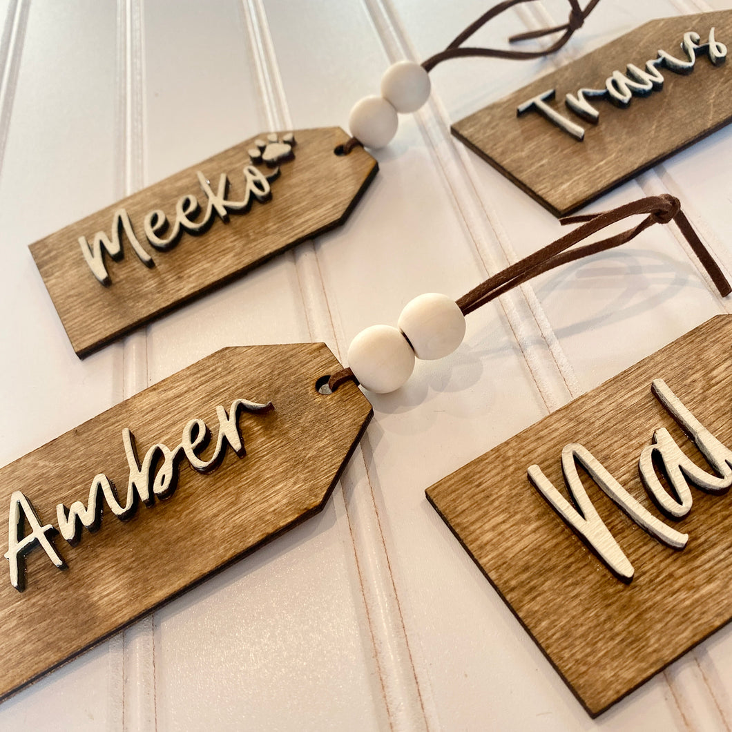 Personalized Stocking Tags