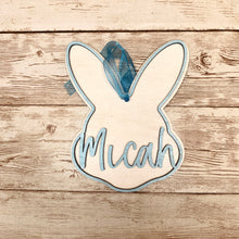 Load image into Gallery viewer, Personalized Easter Bunny Basket Tags
