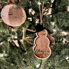 Load image into Gallery viewer, Snowman Ornament &amp; Stocking Tag
