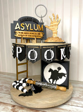 Load image into Gallery viewer, Spooky Halloween Tiered Tray Set
