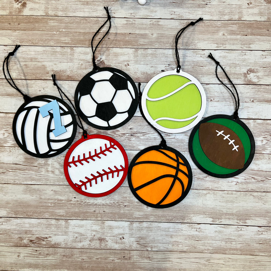 Sports Christmas Ornaments