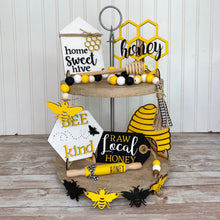 Load image into Gallery viewer, Bee Tiered Tray Set
