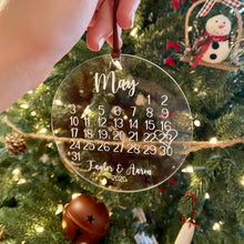 Load image into Gallery viewer, Anniversary Calendar Ornament
