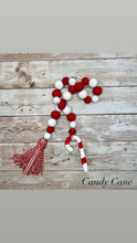 Load image into Gallery viewer, Winter &amp; Christmas Wood Bead Garland
