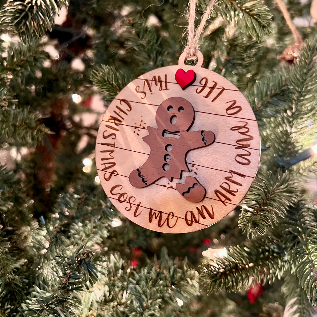 Gingerbread Christmas Ornament