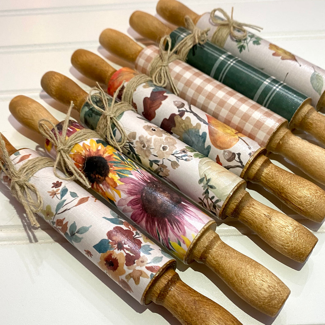 Fall Designs Mini Rolling Pins